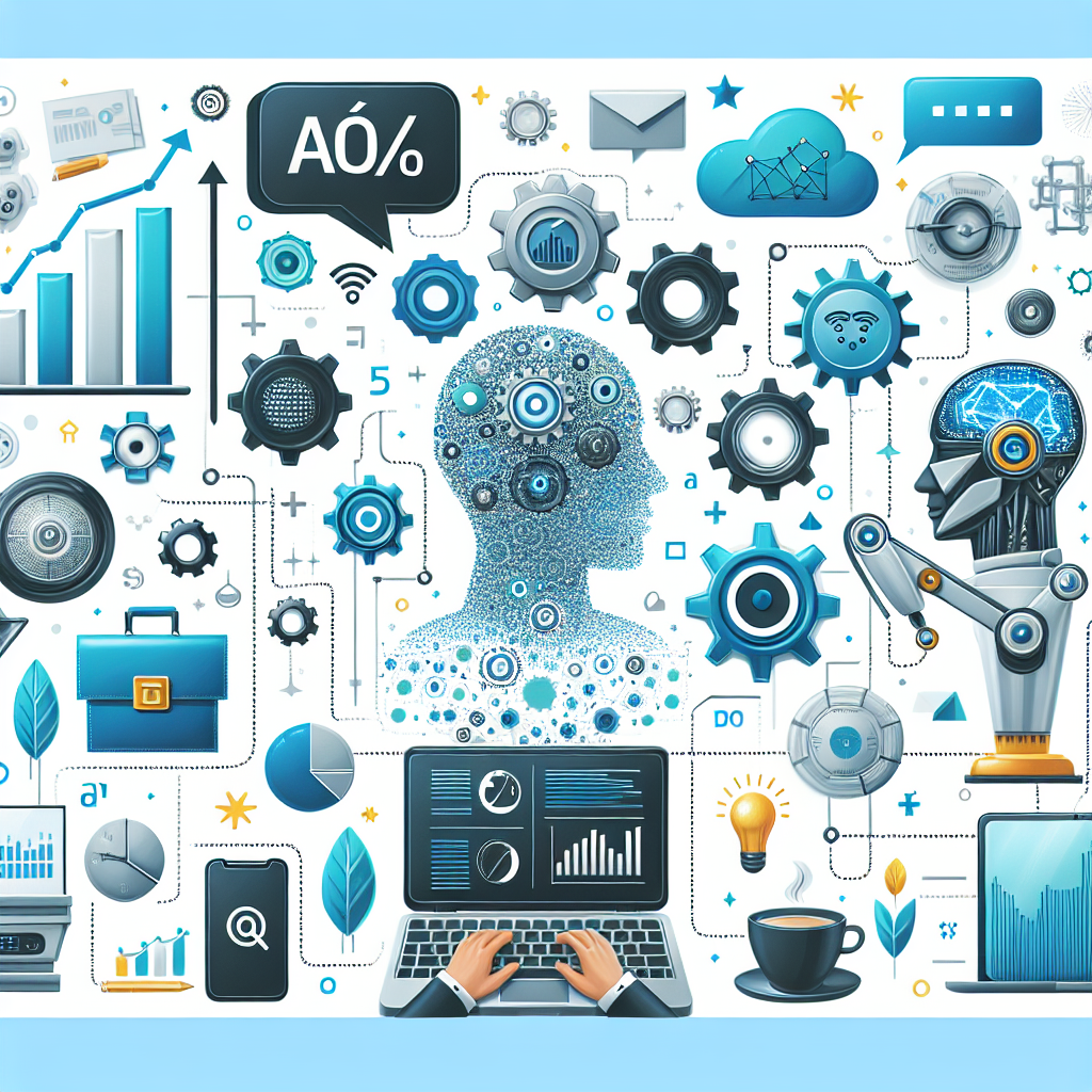 Tecnologia e inteligência artificial em ação.