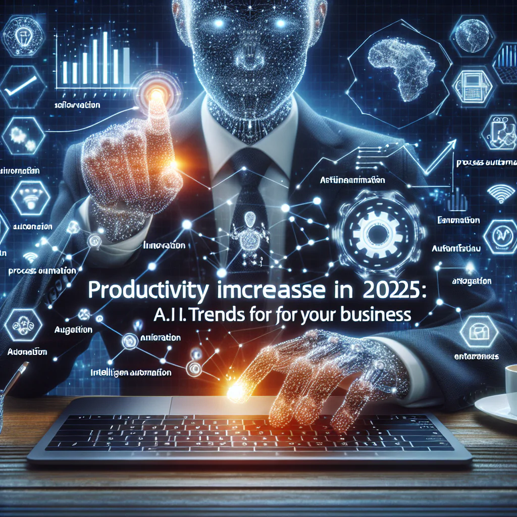 Aumento de produtividade com inteligência artificial.