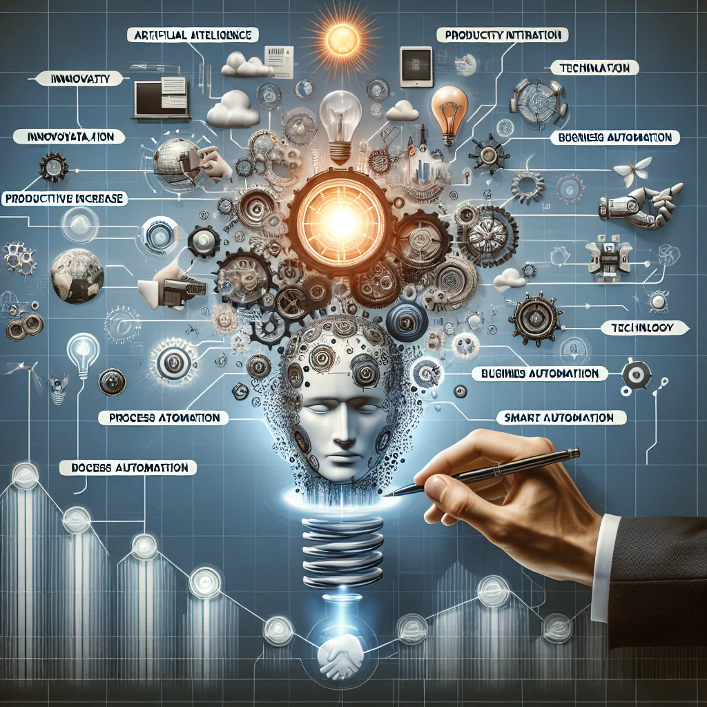 Inovação e automação em negócios modernos.